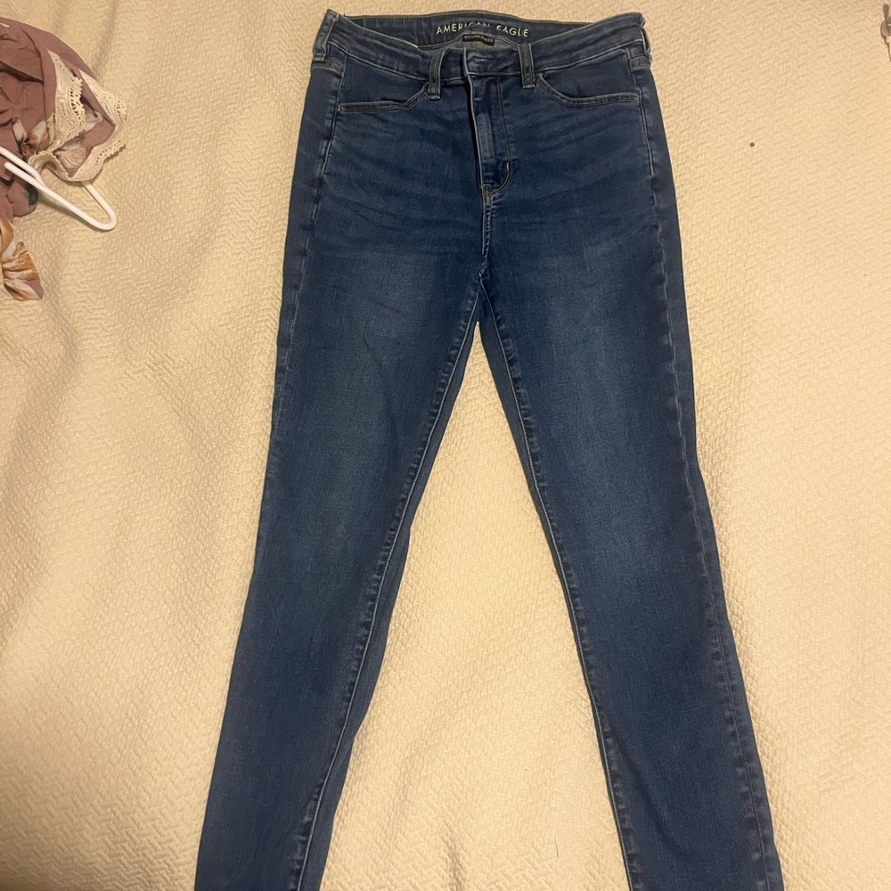 American Eagles high rise jegging size 12 long- worn a few times